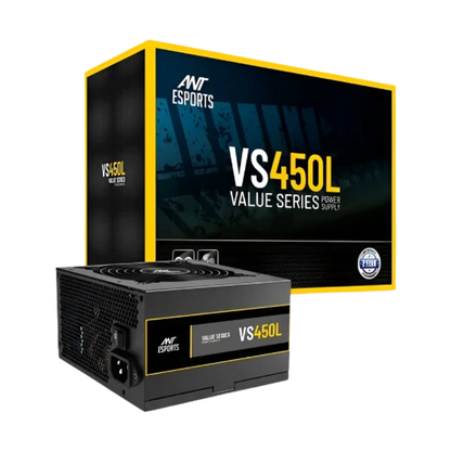 ANT ESPORTS VS450L Value Series 450W Non Modular ATX 2.0 Power Supply