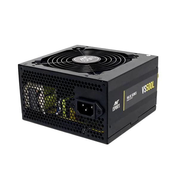 ANT ESPORTS VS500L 500W 80+ White Non Modular ATX 2.0 Power Supply