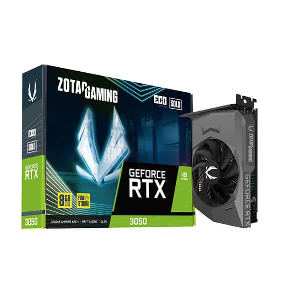 ZOTAC Gaming GeForce RTX 3050 Eco Solo 8GB Nvidia Graphic Card