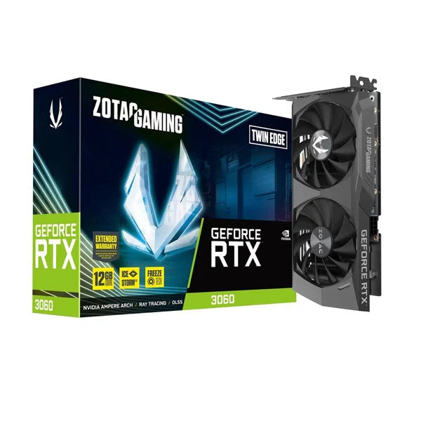 ZOTAC Gaming GeForce RTX 3060 Twin Edge 12GB Nvidia Graphic Card