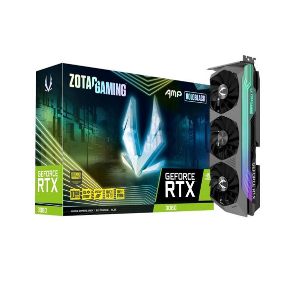 ZOTAC Gaming GeForce RTX 3080 AMP Holo LHR 10GB Nvidia Graphic Card