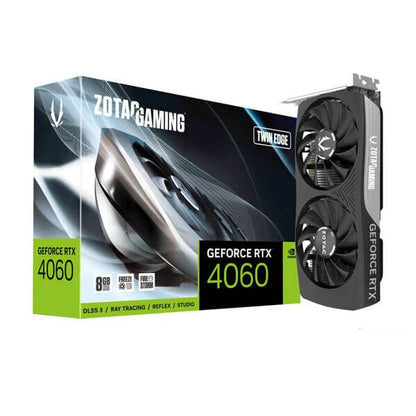 ZOTAC Gaming GeForce RTX 4060 Twin Edge 8GB Nvidia Graphic Card