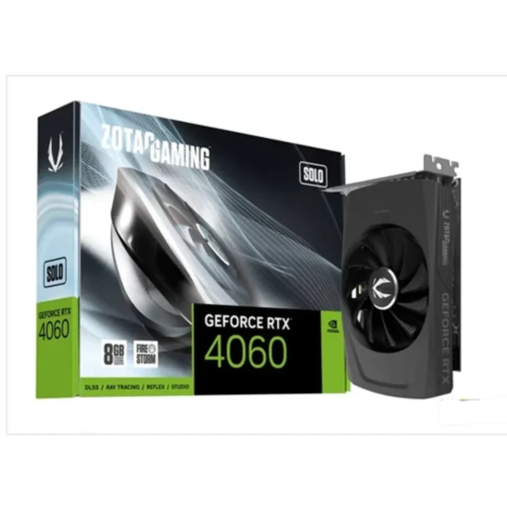 ZOTAC Gaming GeForce RTX 4060 Solo OC 8GB Nvidia Graphic Card