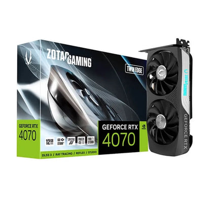 ZOTAC Gaming GeForce RTX 4070 Twin Edge 12GB Nvidia Graphic Card