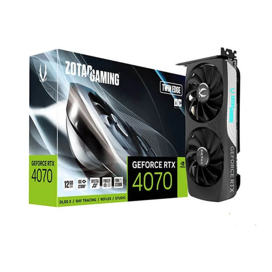 ZOTAC Gaming GeForce RTX 4070 Twin Edge OC 12GB Nvidia Graphic Card