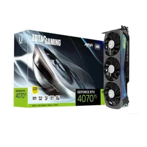 ZOTAC Gaming GeForce RTX 4070 Ti AMP Airo 12GB Nvidia Graphic Card