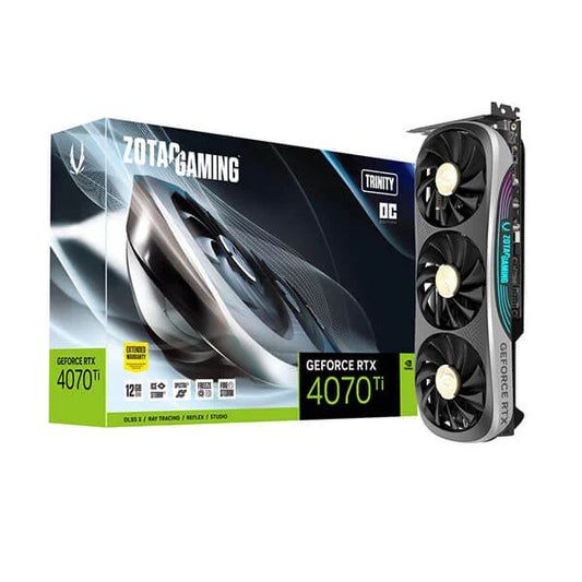 ZOTAC Gaming GeForce RTX 4070 Ti Trinity OC 12GB Nvidia Graphic Card