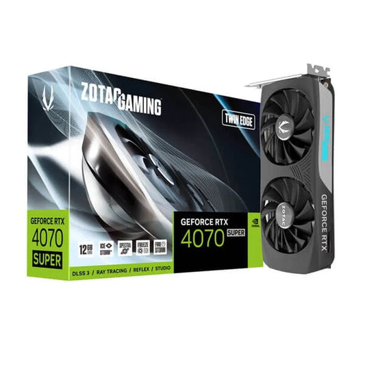 ZOTAC Gaming GeForce RTX 4070 Super Twin Edge 12GB Nvidia Graphic Card