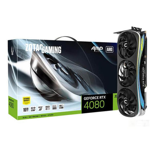 ZOTAC Gaming GeForce RTX 4080 AMP Extreme AIRO 16GB Nvidia Graphic Card