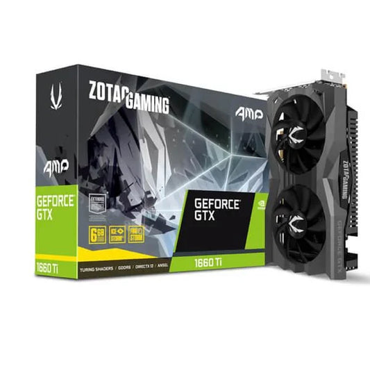 ZOTAC Gaming GeForce GTX 1660 Ti AMP Edition 6GB Nvidia Graphic Card